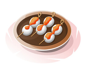 Japanese Cuisine Dessert - Dango