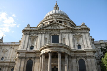 Fototapeta na wymiar Cathedral Saint Paul's in London, England Great Britain