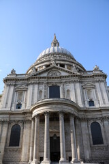 Fototapeta na wymiar Chruch Saint Paul´s Cathedral in London, England Great Britain
