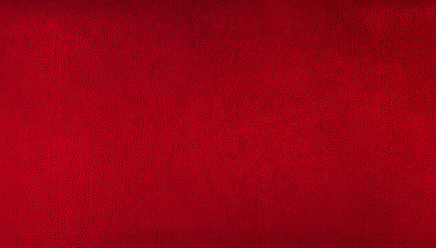 red elegance genuine leather texture background for vintage, classic concept. red crimson background for decorations and textures. bright brown color leather skin natural with visible details.