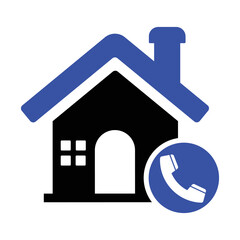 House Agency Call Icon