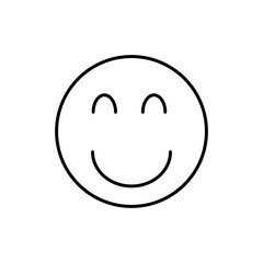 smiles icon vector, flat design best vector icon eps 10