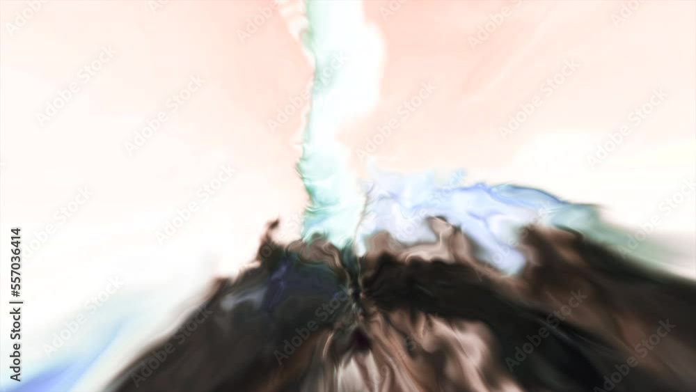 Poster blurred colors in plasma background. motion. mirrored or molten metallic textures in stream. abstrac