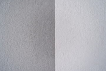 Texture of a wall painted in gray and white stripes