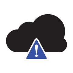Weather Alert Icon In Dualtone Style