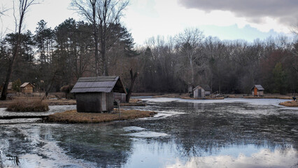 house on the lake