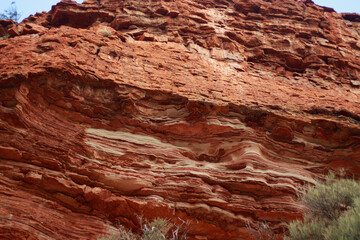 Red rocks and waterfalls - Kalbarri National Park, Western Australia 