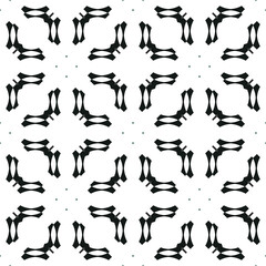 Geometric pattern. Seamless vector background. Ethnic graphic design.