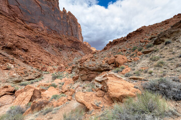 Fototapeta na wymiar Upheaval Dome-Canyonlands National Park