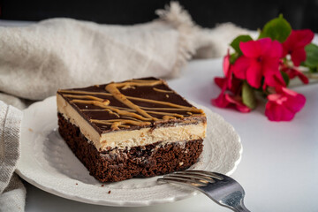 Peanut-butter chocolate bar dessert
