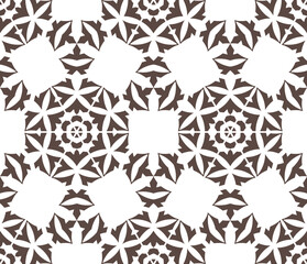 Geometric pattern. Seamless vector background. Ethnic graphic design.