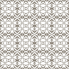 Geometric pattern. Seamless vector background. Ethnic graphic design.