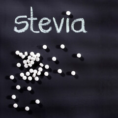 Tablets sweeteners from the stevia plant - Stevia rebaudiana