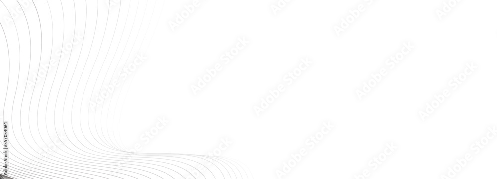 Poster futuristic line stripe pattern on white wavy background. abstract modern background futuristic graph