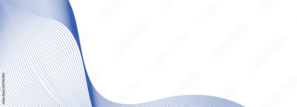 Aufkleber lines wave abstract stripe design. curvy white surfaces. modern abstract background. digital frequen