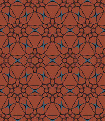 Geometric pattern. Seamless vector background. Ethnic graphic design.