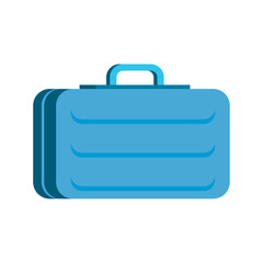 gray metallic briefcase