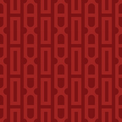 seamless red pattern with geometric shapes