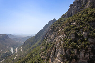 Fototapeta na wymiar Montserrat National Park, Spain