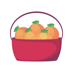 oranges basket design