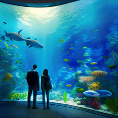 Couples Aquarium Date