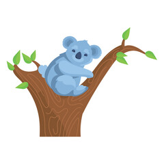 Fototapeta premium cute koala bear