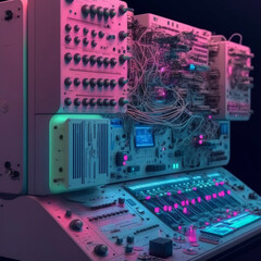 Futuristic Modular Synthezisers