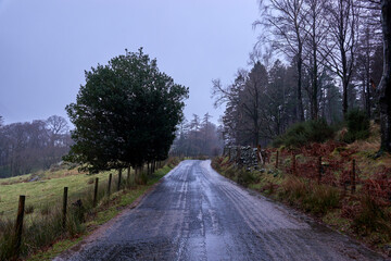 Fototapeta na wymiar The Lake District in December