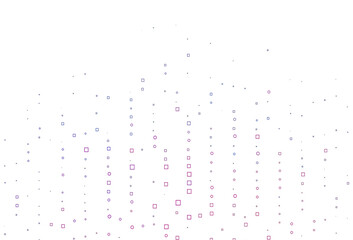 Light Pink, Blue vector template with square style.