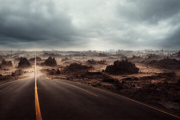 apocalyptic landscape