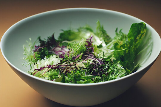 bowl of fresh salad