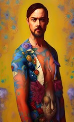 Fototapeta premium portrait of a man