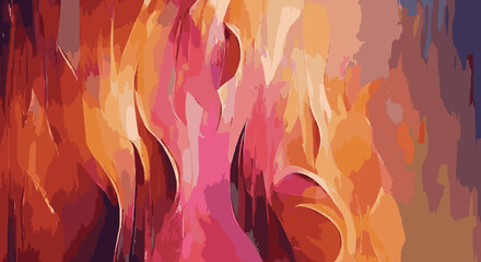 abstract orange yellow background eps10