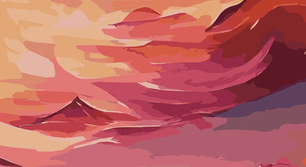 abstract orange yellow background eps10