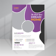 Home Development Build Dream House Flyer template