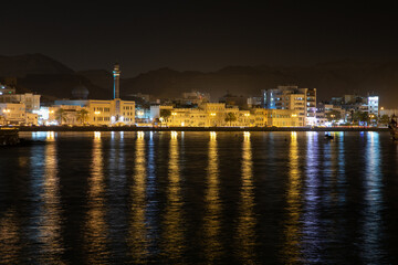 Fototapeta na wymiar Muscat coastline, Sultanate of Oman