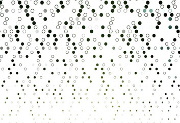 Light Green, Yellow vector layout with circle shapes.