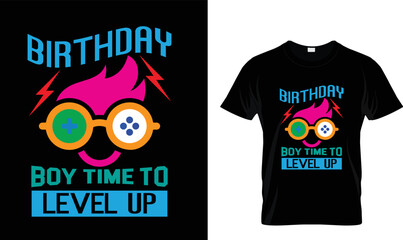 BIRTHDAY BOY TIME..T-SHIRT DESIGN © MASUD
