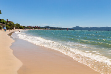Fototapeta na wymiar jurere praia de Florianópolis Santa Catarina Brasil Florianopolis