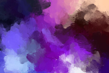 Background abstract oil blue purple