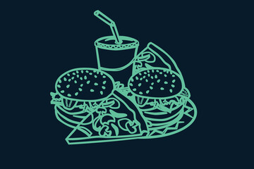 food coloring vector.