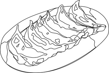 food coloring vector.