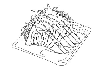 food coloring vector.