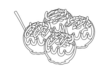 food coloring vector.