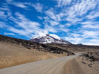 Volcán Chimborazo, provincia de Chimborazo, Ecuador