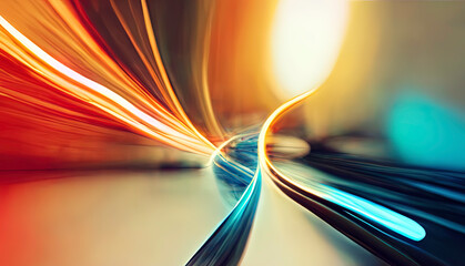 Abstract Light Background. Ai generated image.