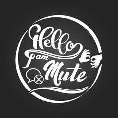  Hello I am disabbled mute person