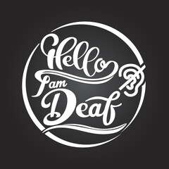  Hello I am disabbled deaf person
