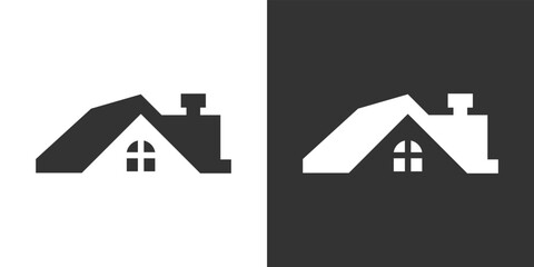 Roof of the house vector icon. Home symbol.