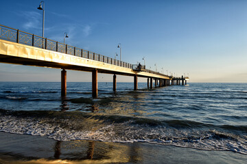 Obraz premium sunset in the sea